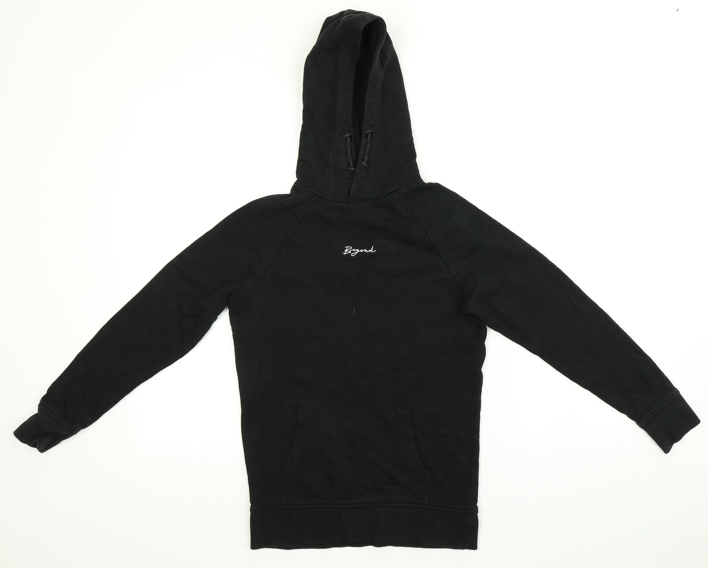 George Boys Black   Pullover Hoodie Size 9-10 Years