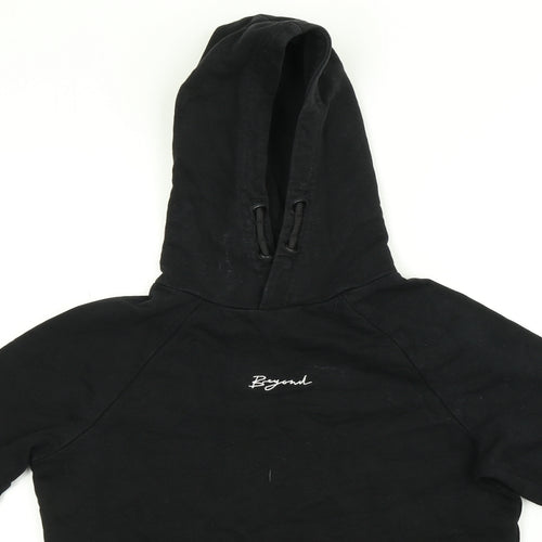 George Boys Black   Pullover Hoodie Size 9-10 Years