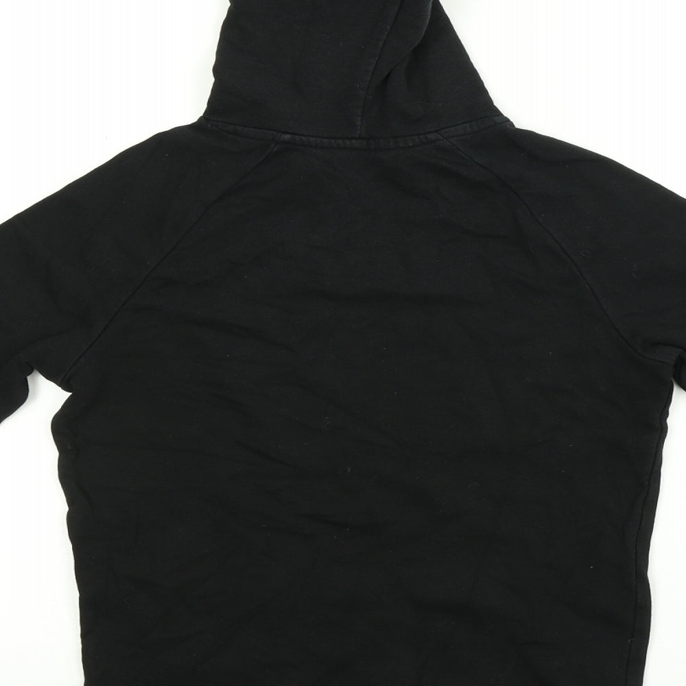 George Boys Black   Pullover Hoodie Size 9-10 Years