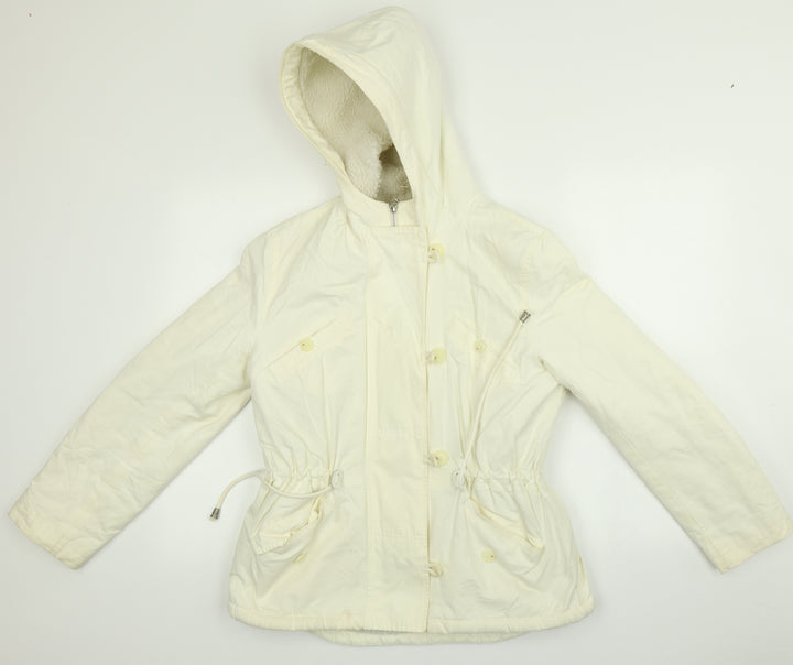 NEXT Womens Beige   Parka Coat Size 10