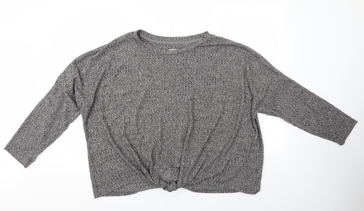 love to lounge Womens Grey Pullover Jumper Size 18