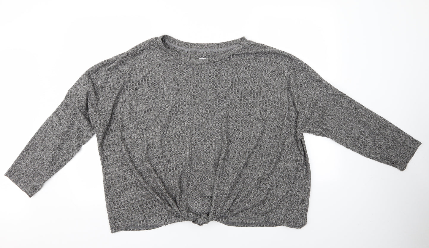 love to lounge Womens Grey   Pullover Jumper Size 18