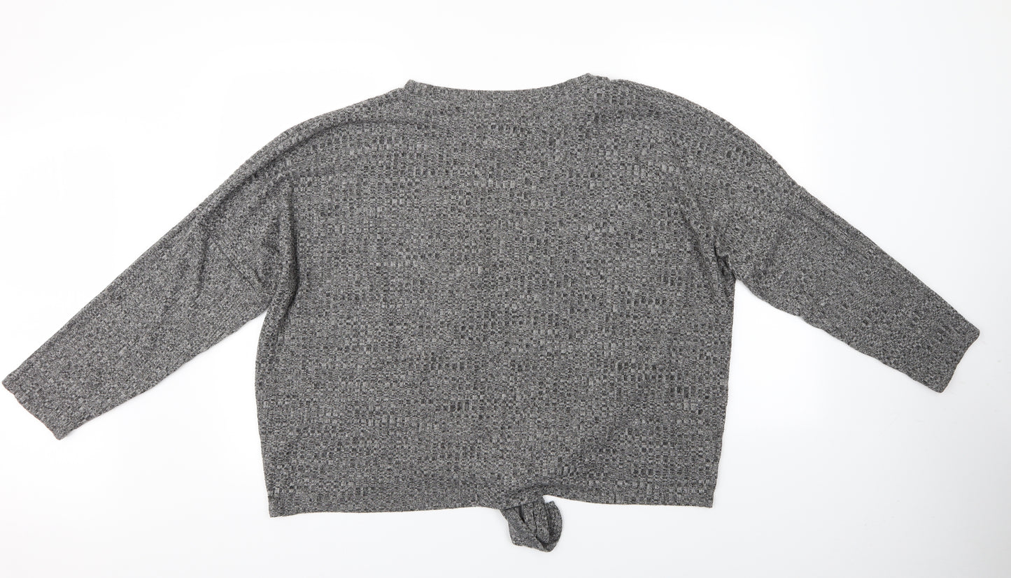 love to lounge Womens Grey   Pullover Jumper Size 18