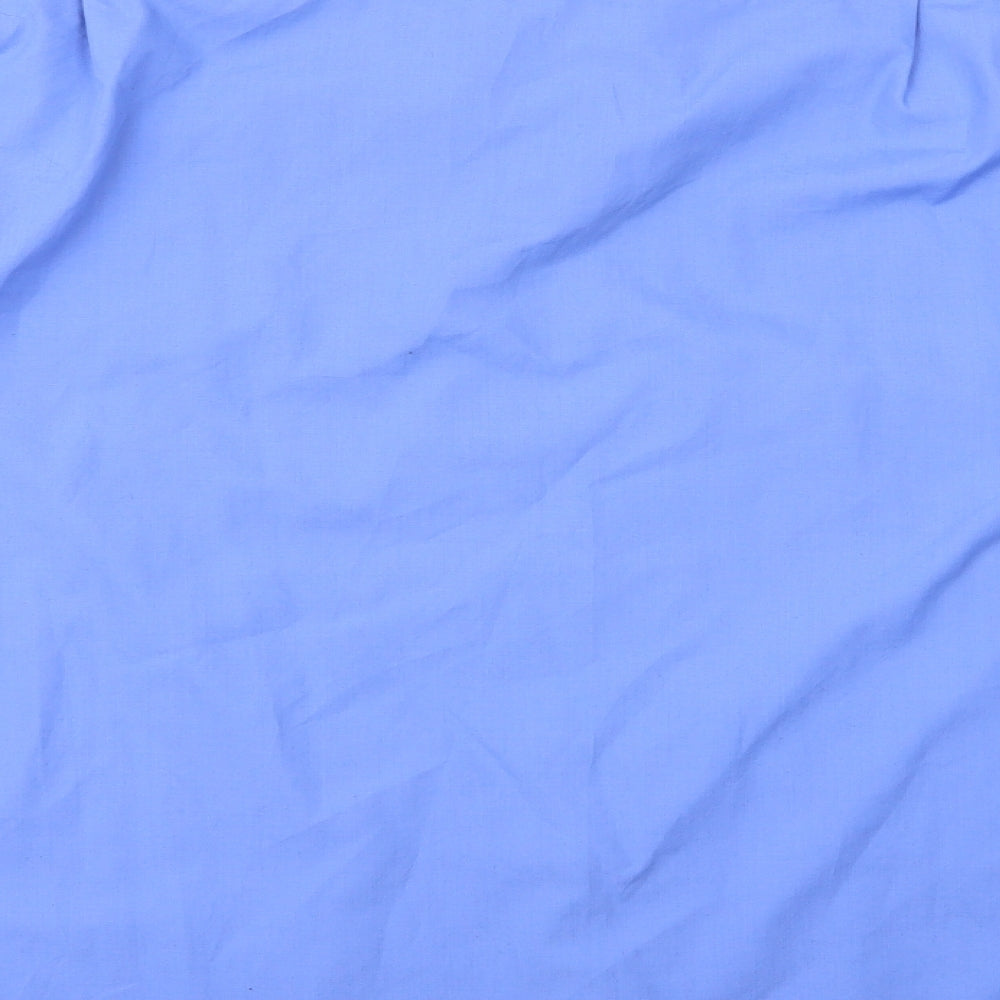 George Mens Blue    Dress Shirt Size 17  - Formal Shirt