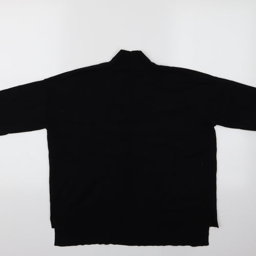 Moda Womens Black   Cardigan Jumper Size 14