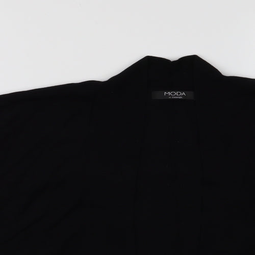Moda Womens Black   Cardigan Jumper Size 14