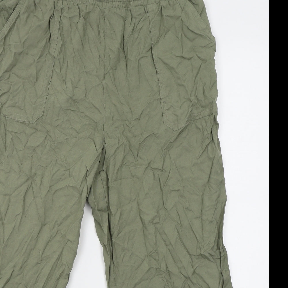 Primark Womens Green    Lounge Pants Size 18  - Elastic waist