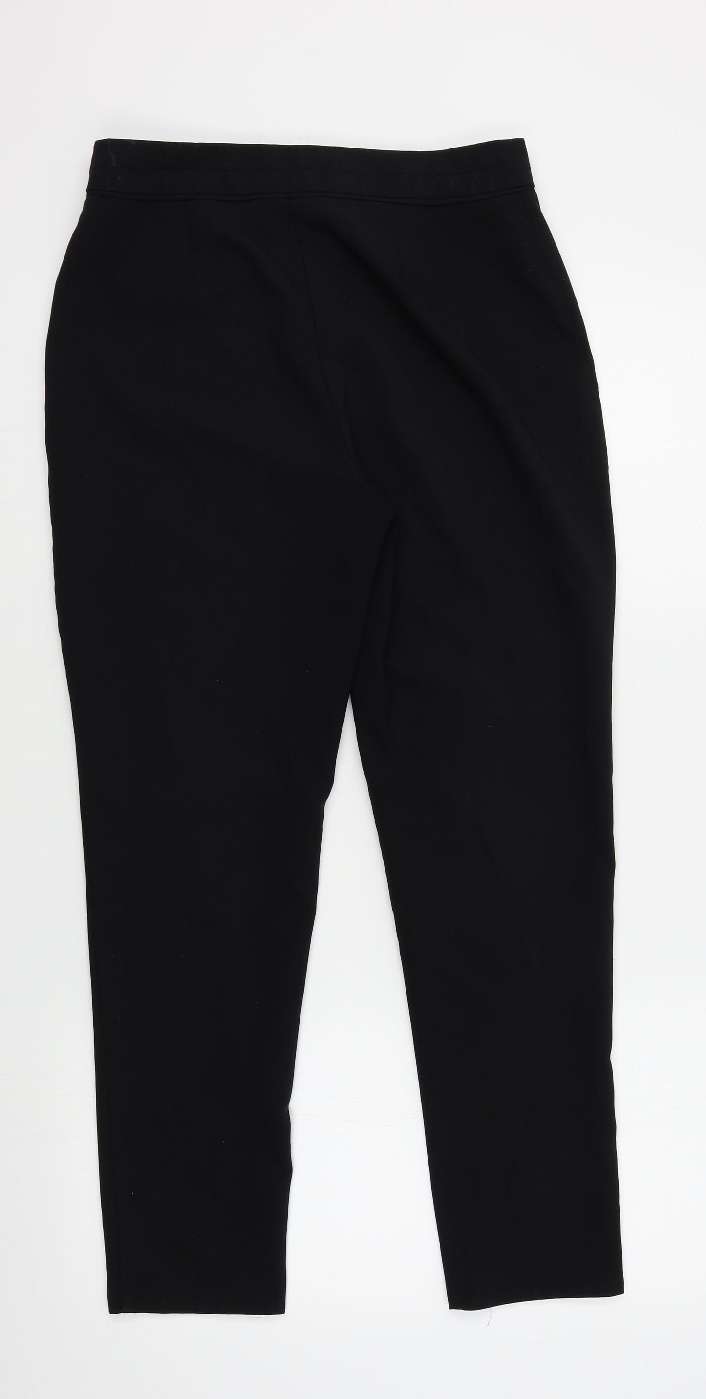 F&F Womens Black   Chino Trousers Size 10 L26 in