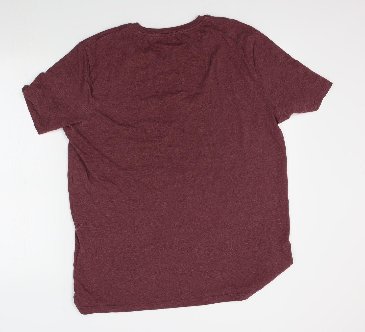 JACK & JONES Mens Red    T-Shirt Size 2XL