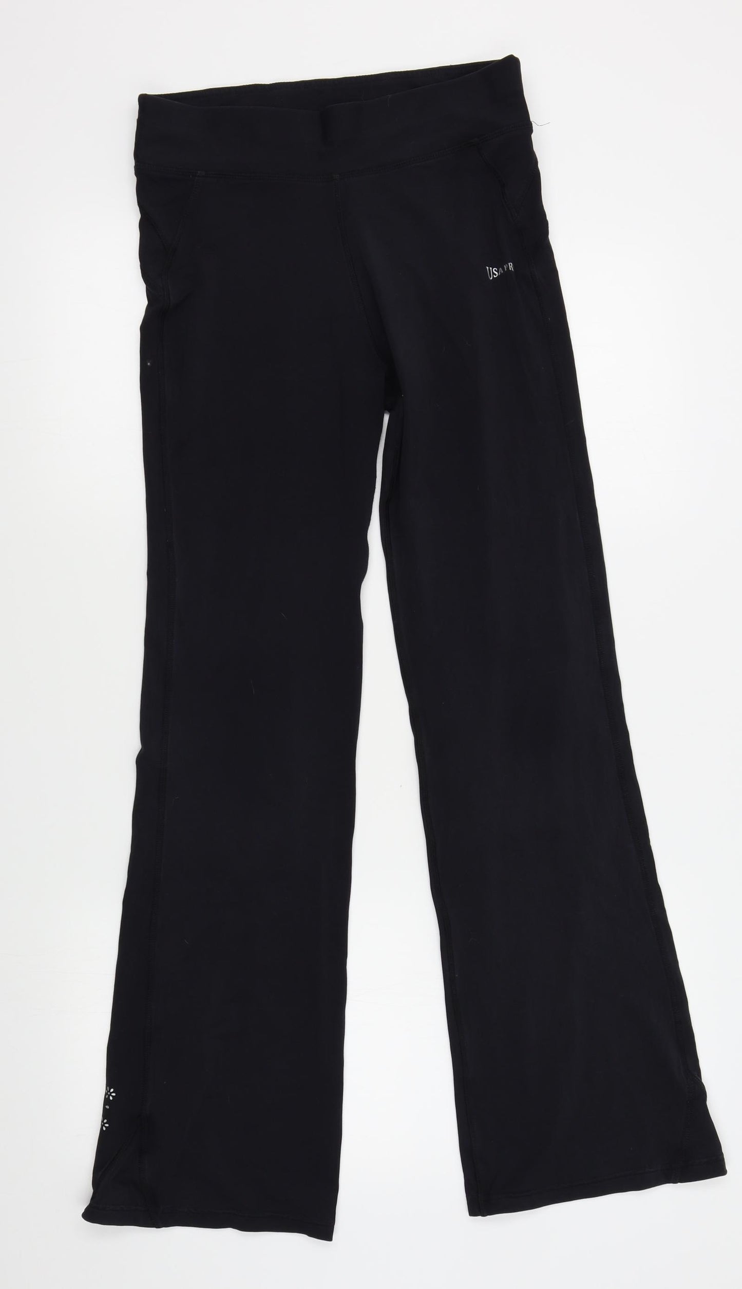 USA Pro Womens Black   Bloomer Trousers Size 10 L30 in