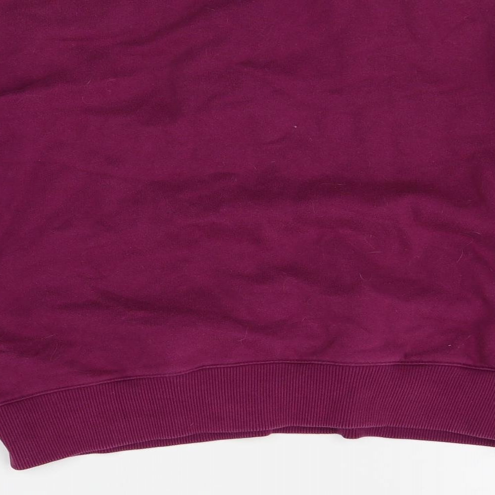 Champion Womens Red   Pullover Sweatshirt Size S  - cropped