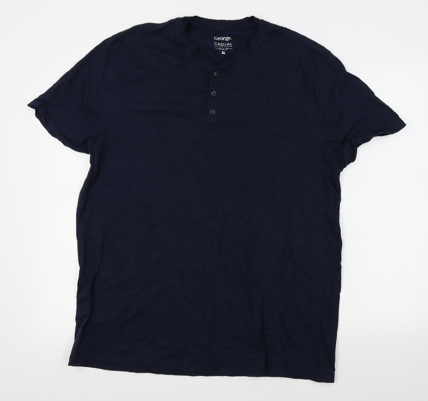George Mens Blue    T-Shirt Size XL