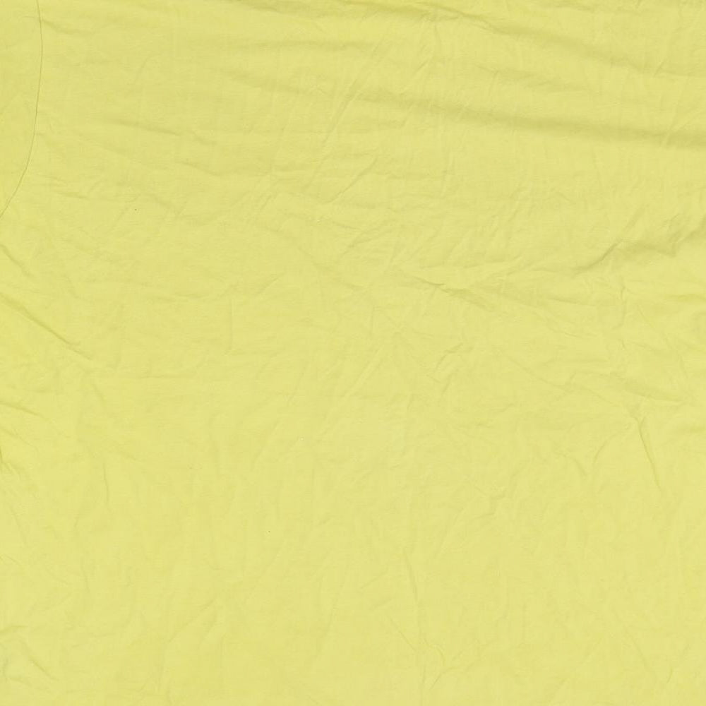 George Mens Yellow    T-Shirt Size XL