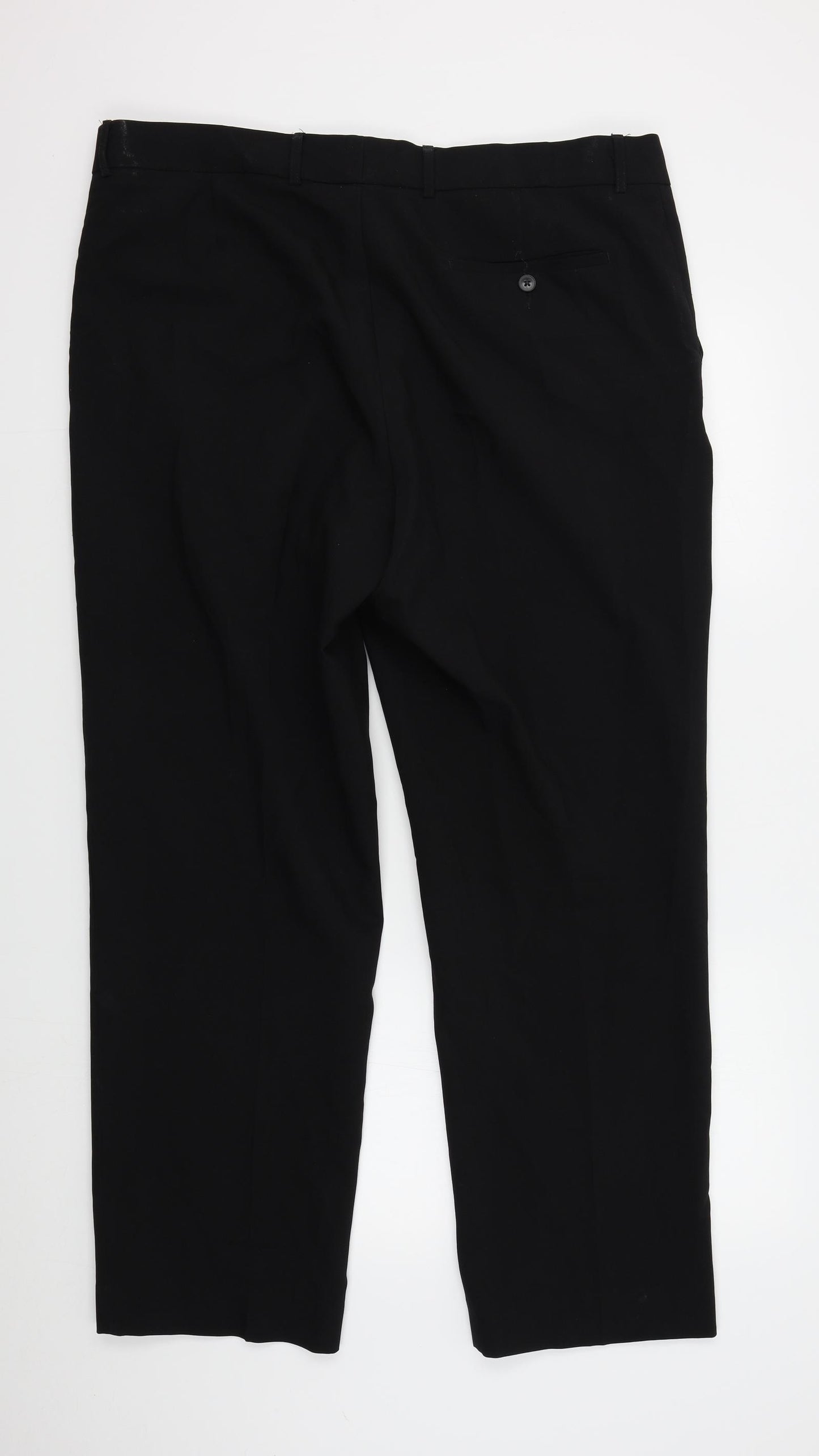 George Mens Black    Suit Trousers Size 40 L31 in