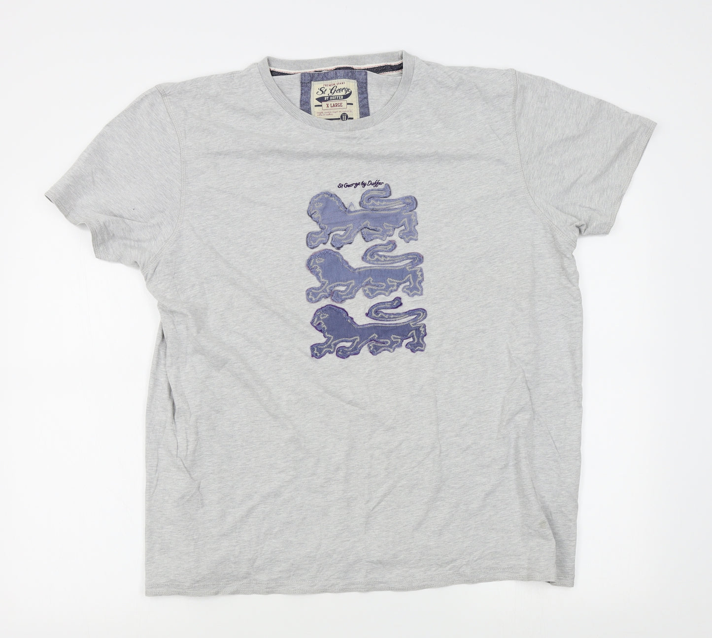 Debenhams Mens Grey    T-Shirt Size XL