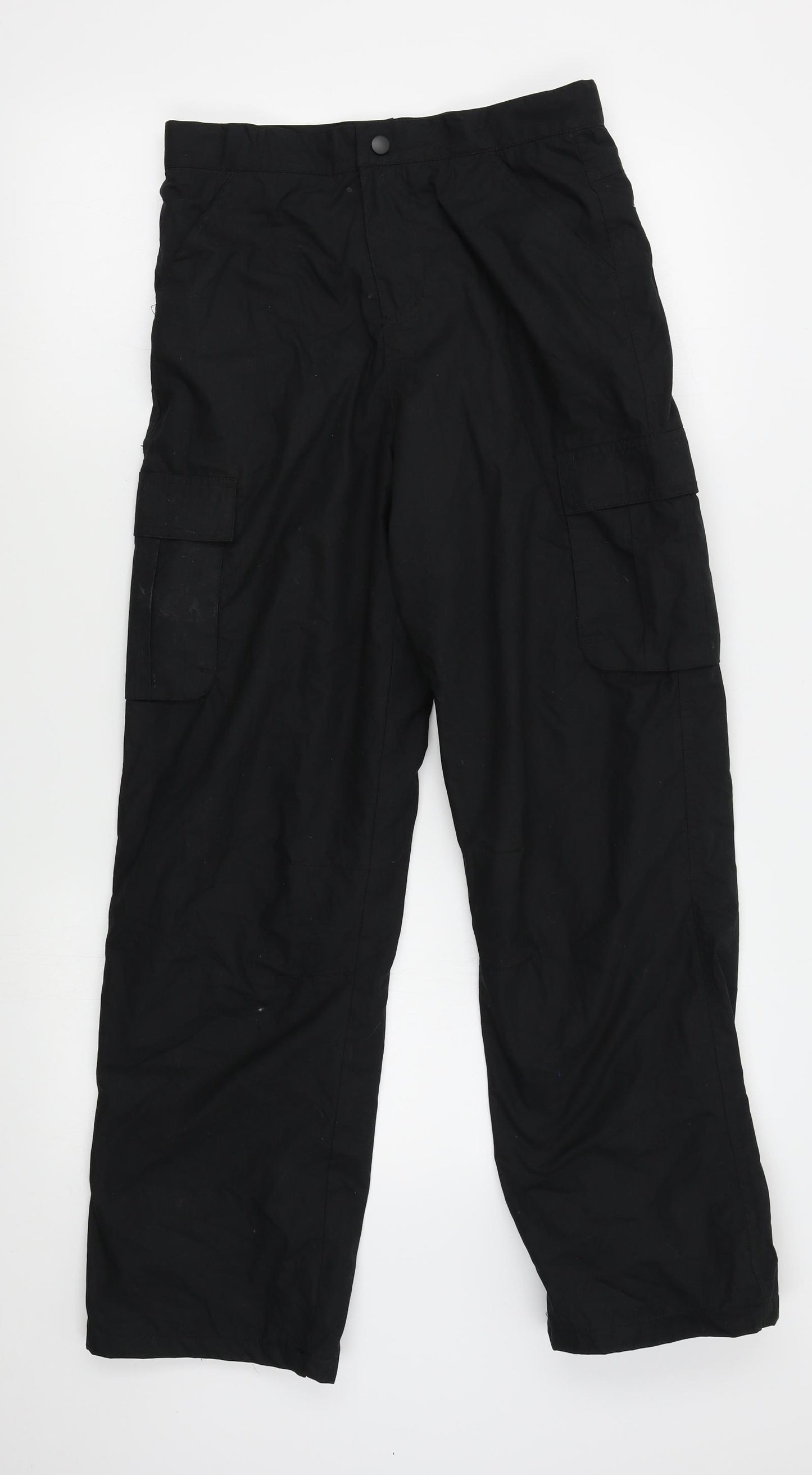 Mountain Warehouse Boys Black   Windbreaker Trousers Size 13 Years