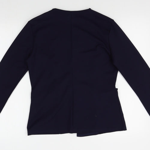 Boohoo Womens Blue   Jacket Blazer Size 14