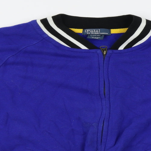 polo by ralph lauren Womens Blue   Full Zip Sweatshirt Size L