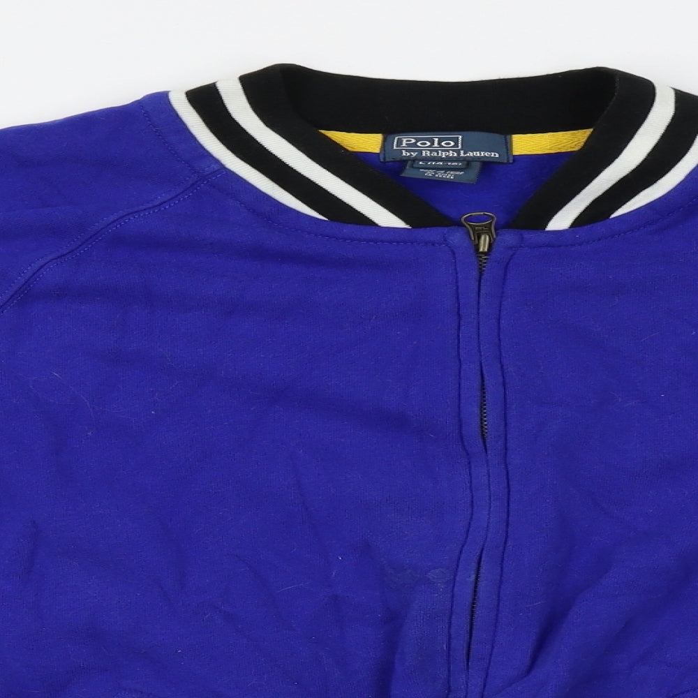 polo by ralph lauren Womens Blue   Full Zip Sweatshirt Size L