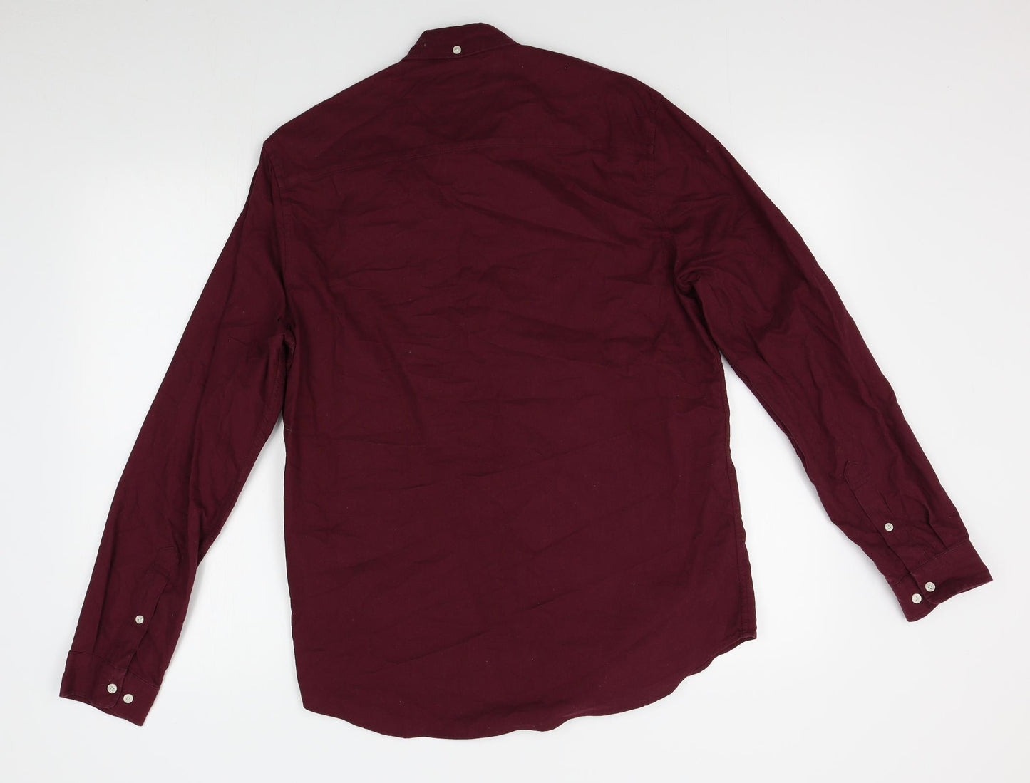 NEXT Mens Red    Dress Shirt Size M