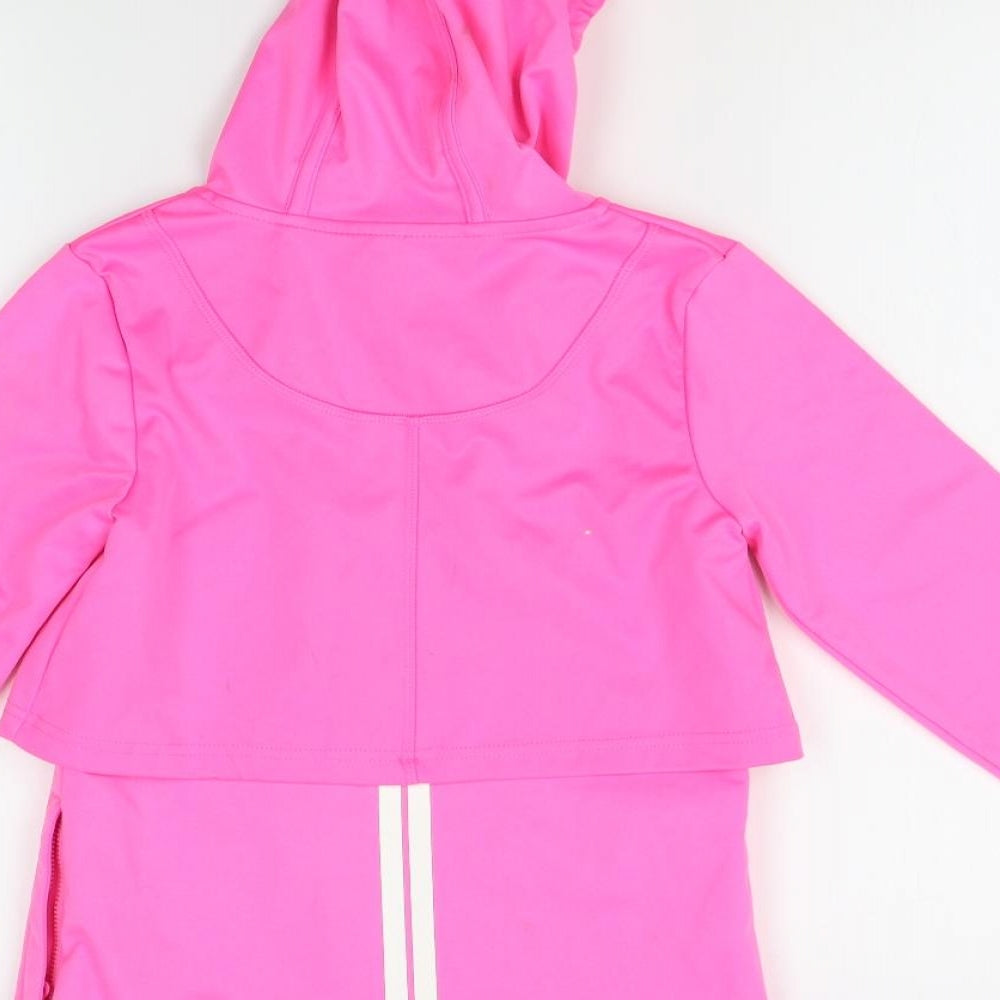 Lonsdale Girls Pink   Basic Coat Coat Size 9-10 Years