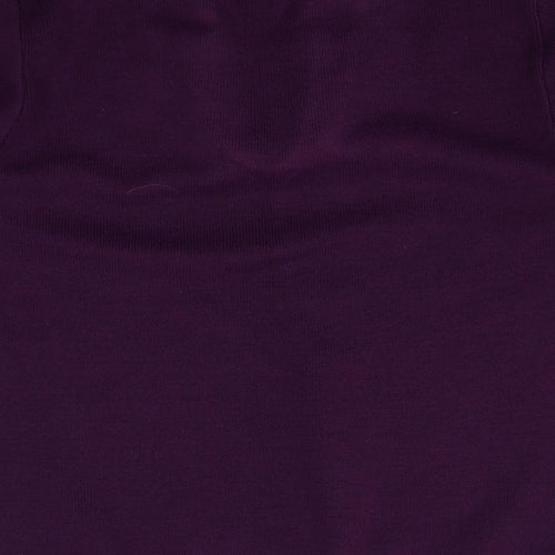 Glimpse Womens Purple   Pullover Jumper Size S