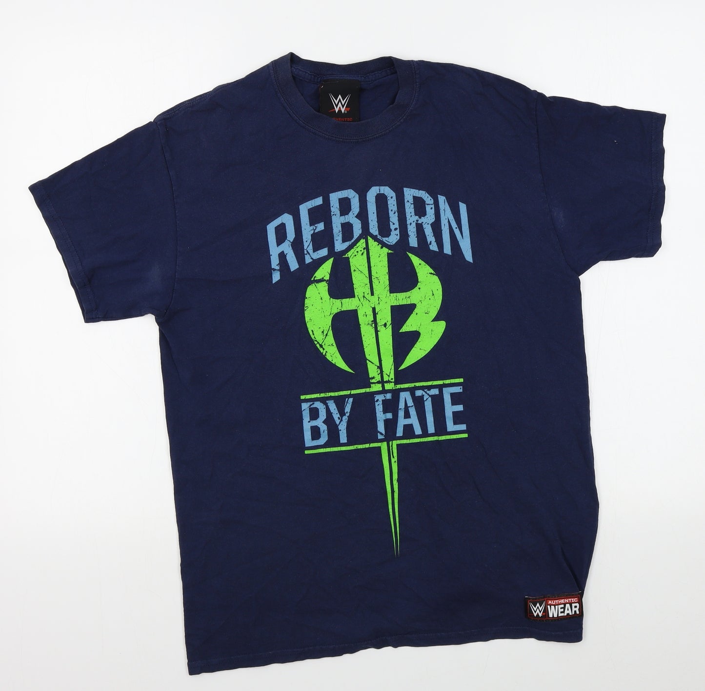 WWE Mens Blue    T-Shirt Size M