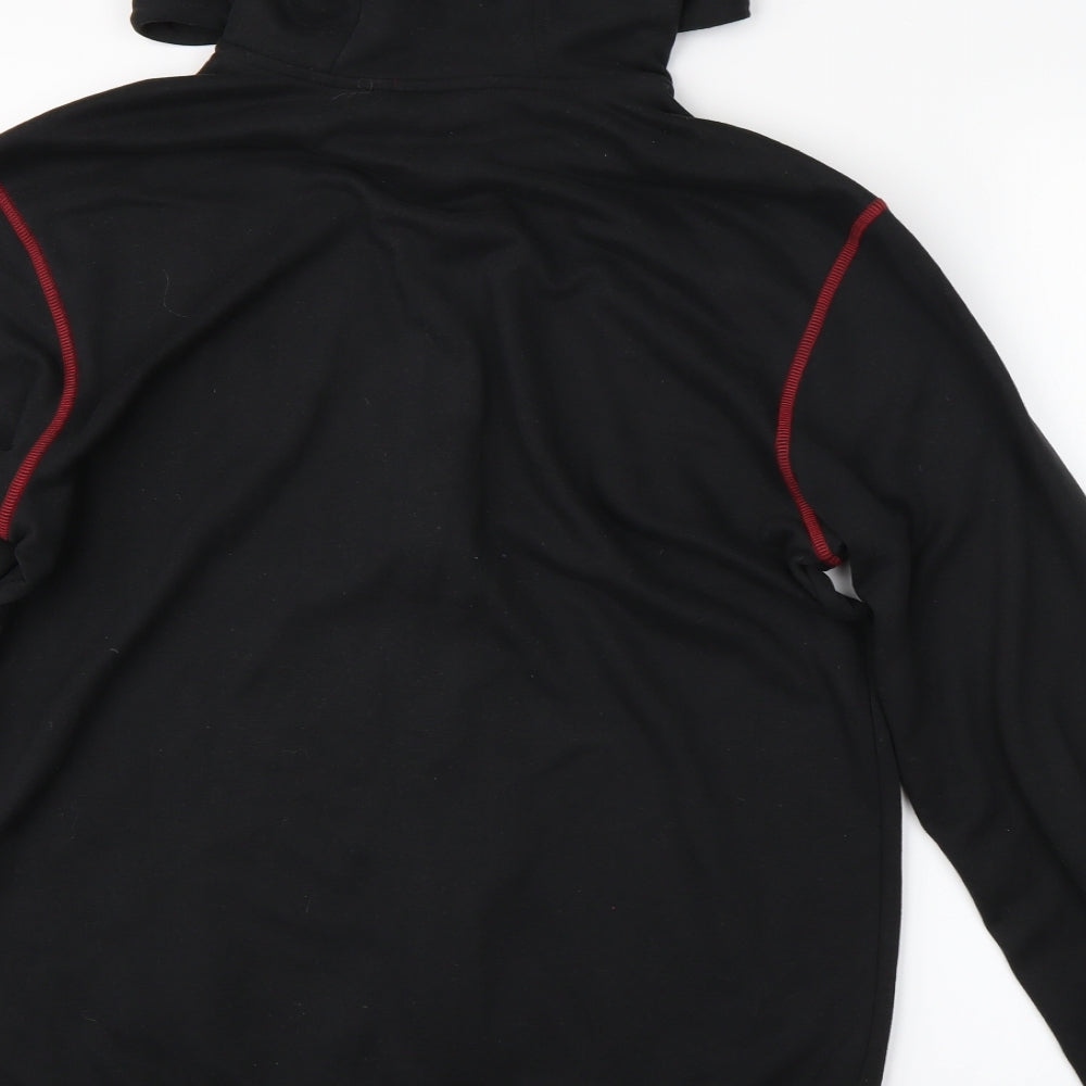 adidas Mens Black   Full Zip Hoodie Size M