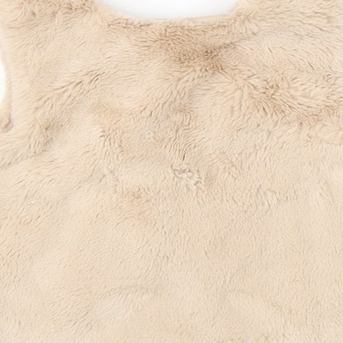 George Baby Beige   Jacket Waistcoat Size 6-9 Months