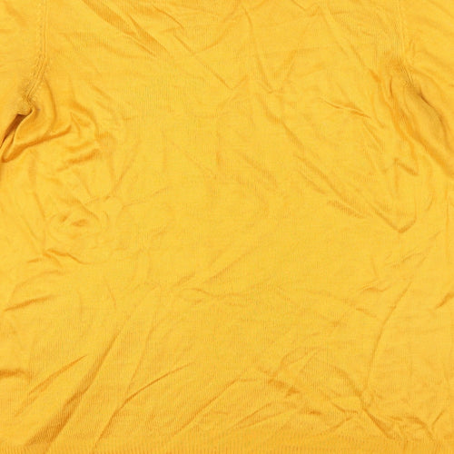 F&F Womens Yellow   Pullover Jumper Size 6