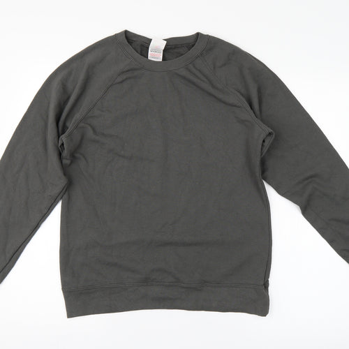 Fruit of the Loom Womens Grey   Pullover Jumper Size M