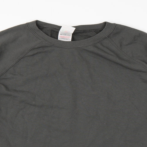 Fruit of the Loom Womens Grey   Pullover Jumper Size M