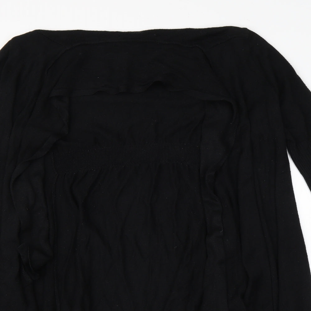 M&S Womens Black   Cardigan Jumper Size M
