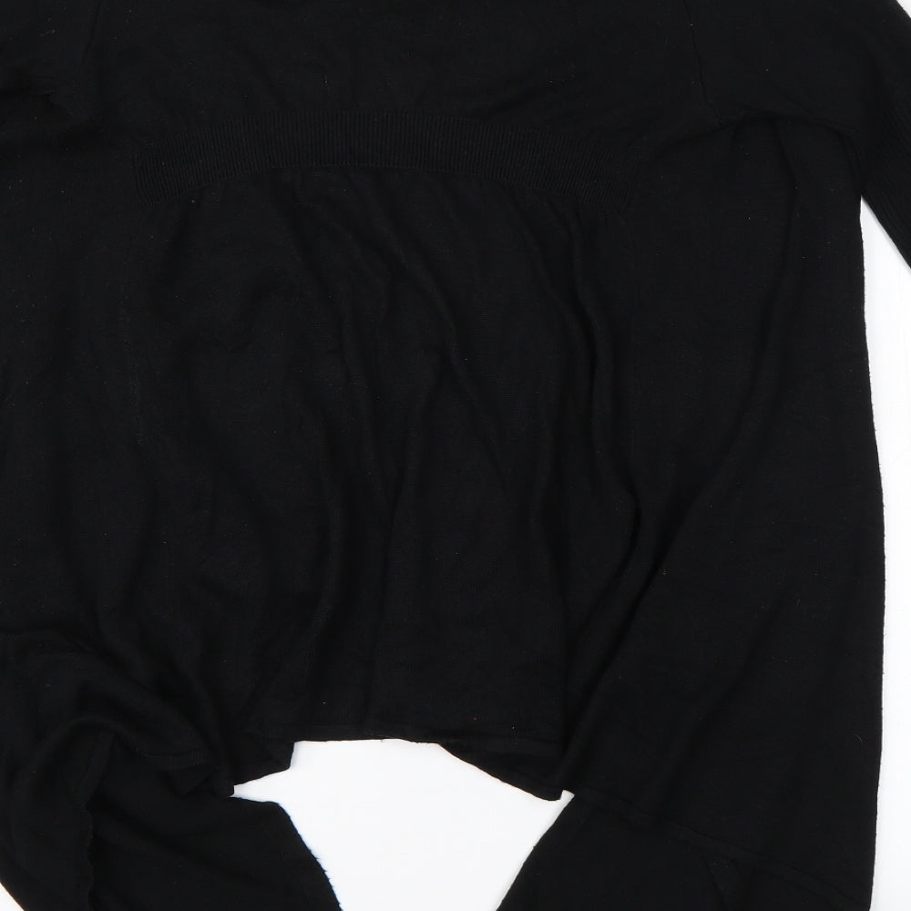 M&S Womens Black   Cardigan Jumper Size M