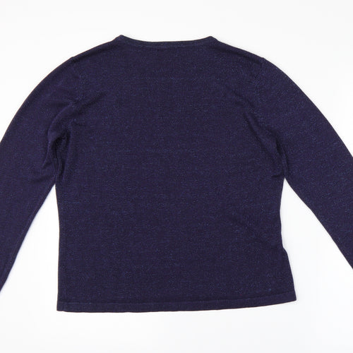 BM Womens Purple   Pullover Jumper Size S