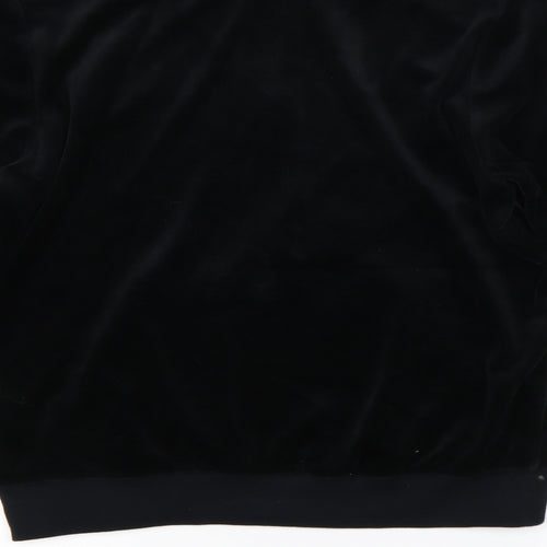 M&S Womens Black   Full Zip Sweatshirt