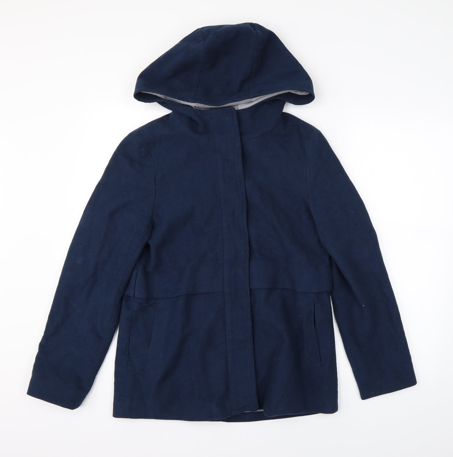 White Stuff Womens Blue   Overcoat Coat Size 8