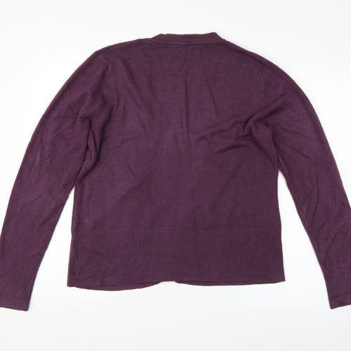 Matalan Womens Purple   Cardigan Jumper Size 16