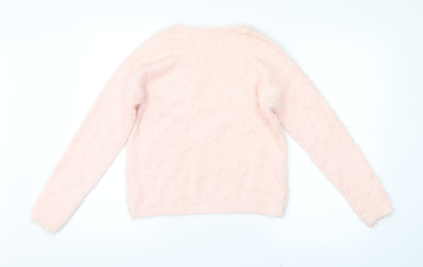 NEXT Girls Pink   Pullover Jumper Size 11-12 Years