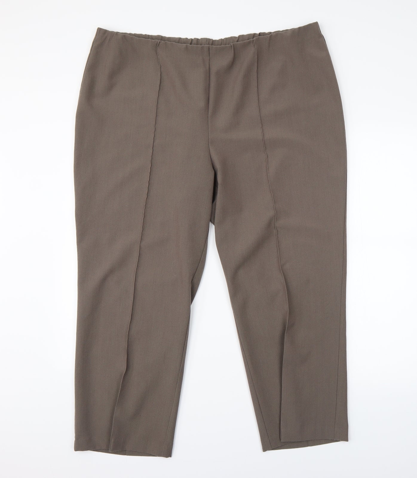 BM Collection Womens Grey   Trousers  Size 20 L32 in