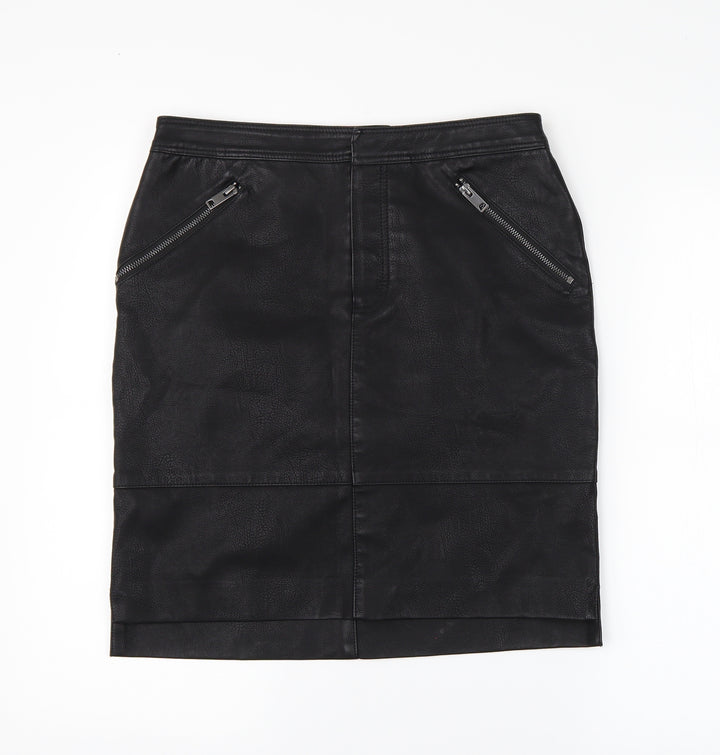 Label Lab Womens Black   Straight & Pencil Skirt Size 10