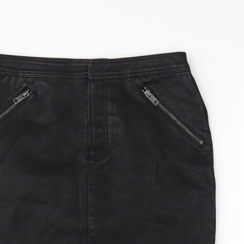 Label Lab Womens Black   Straight & Pencil Skirt Size 10