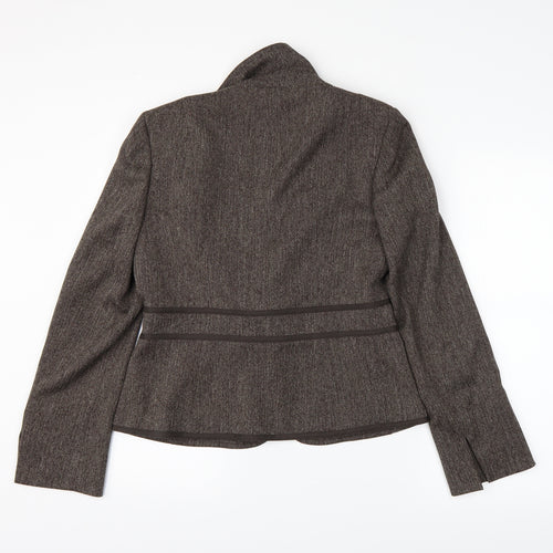 Principles Womens Brown   Jacket Suit Jacket Size 12