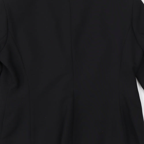 Preworn Womens Black   Jacket Suit Jacket Size 14