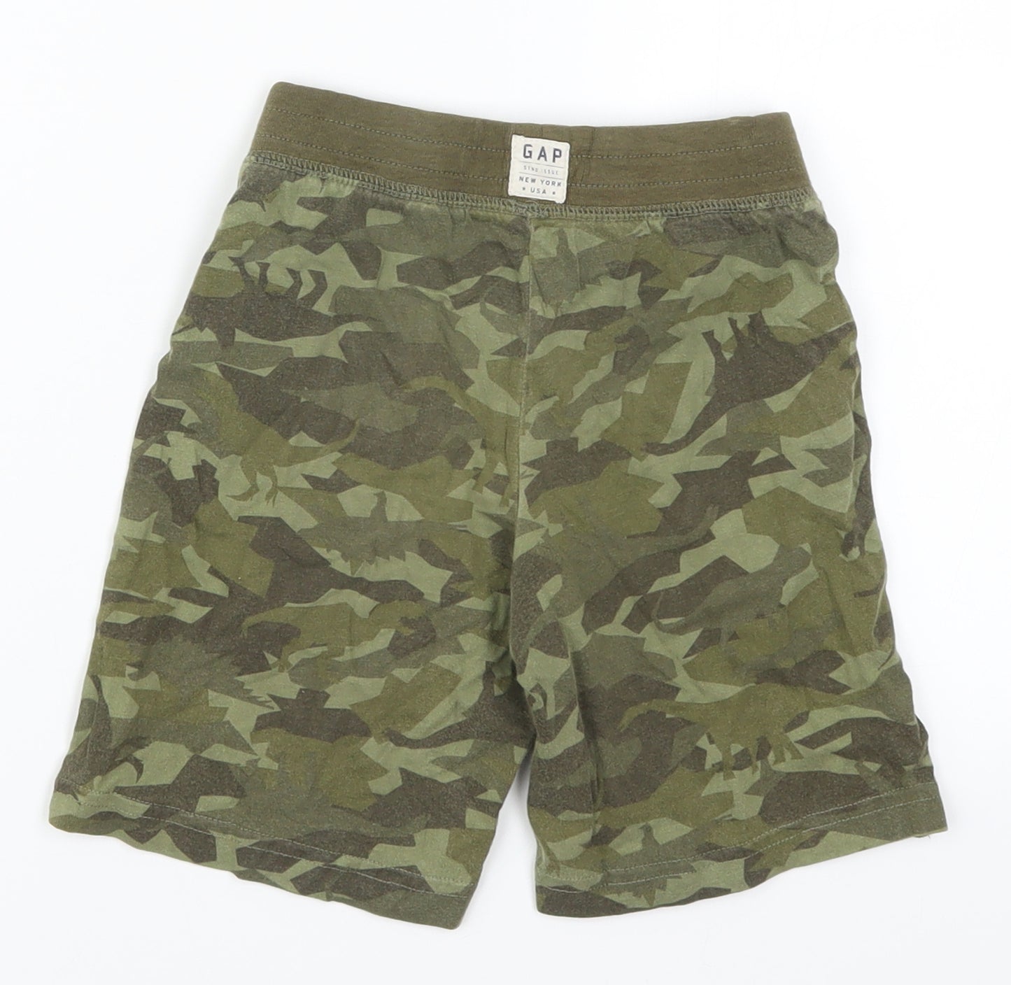 Gap Boys Green Camouflage  Sweat Shorts Size 5 Years