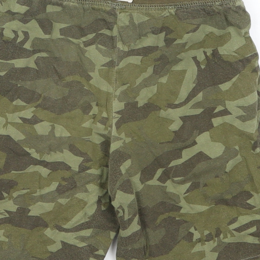 Gap Boys Green Camouflage  Sweat Shorts Size 5 Years