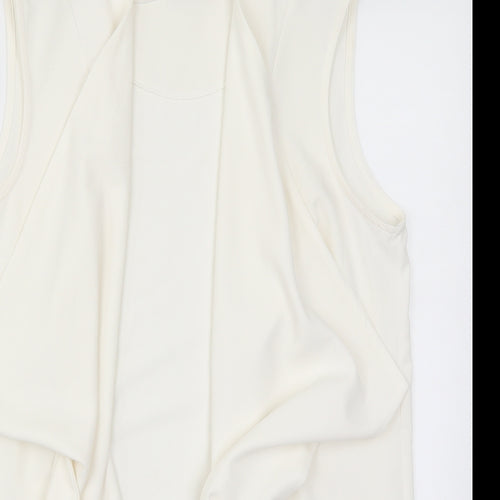 Bonmarché Womens White   Jacket  Size 14