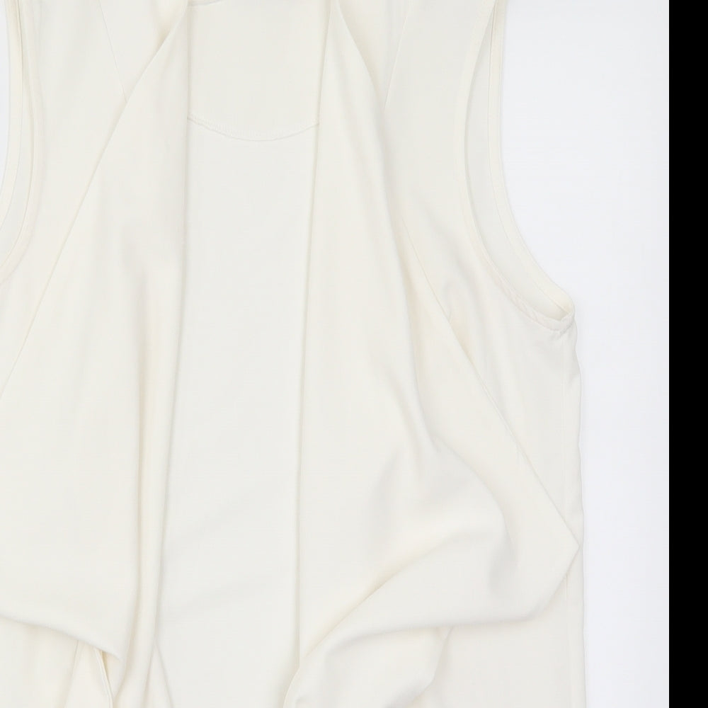Bonmarché Womens White   Jacket  Size 14