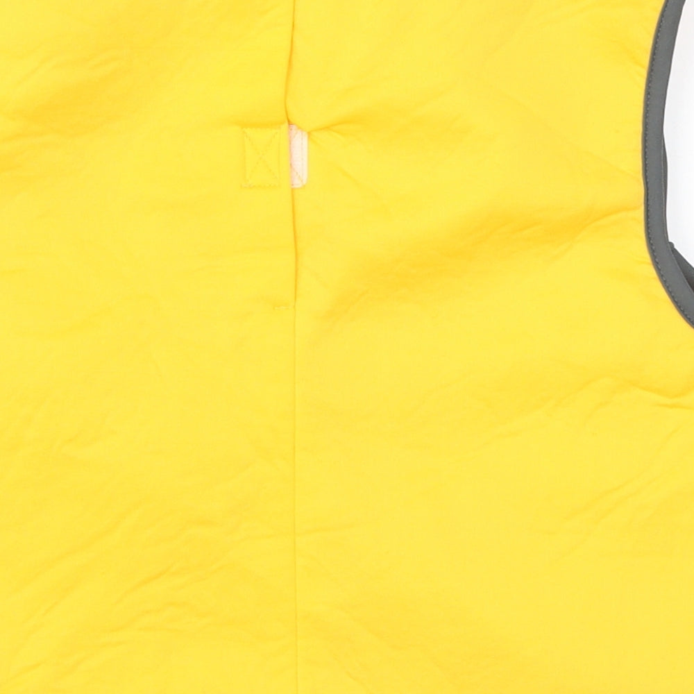 Disney Boys Yellow   Basic Tank Size 5-6 Years  - Wall.E Costume Top
