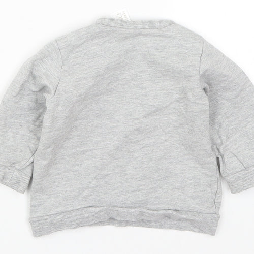 H&M Baby Grey   Basic T-Shirt Size 6-9 Months